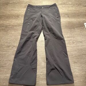 REI Co-op Activator Pants Women 2 Gray Nylon Softshell Outdoor Gorpcore 28x28‎